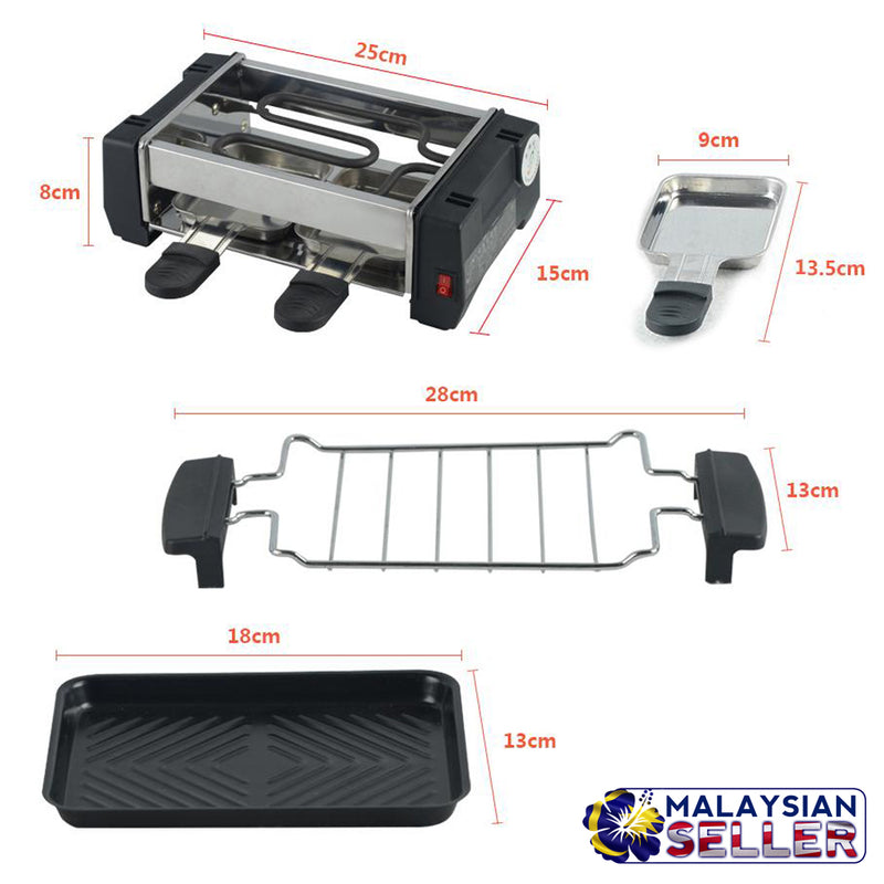 idrop Multi-Functional Barbecue Grill With Two Egg Tray