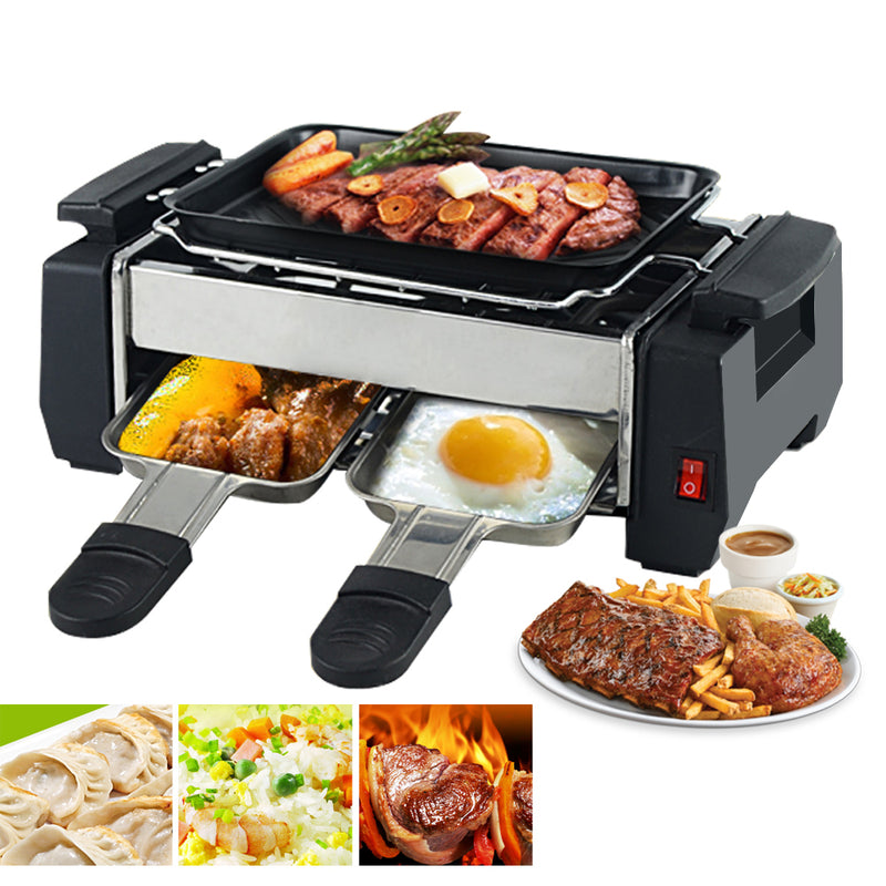 idrop Multi-Functional Barbecue Grill With Two Egg Tray