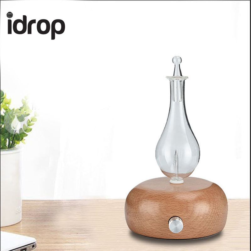 idrop Creative Aromatherapy Oils Diffuser Lamp Machine USB Cable Solid Wood