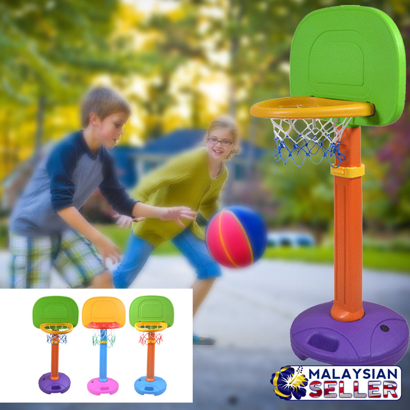 idrop Kids Children Basketball Stand Hoop Set with Outdoors Sports Toy [BS-03-C]
