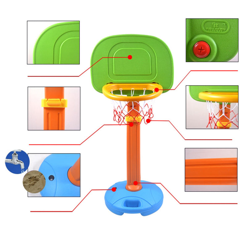 idrop Kids Children Basketball Stand Hoop Set with Outdoors Sports Toy [BS-03-C]