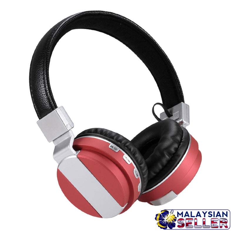 idrop BT-6 Head-mounted Wireless Bluetooth Headset FM Bluetooth Headset TF Card