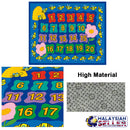 idrop Education And Learning Bees Alphabets and Numbers Carpet for Children Kids Toys [ CP04 ]