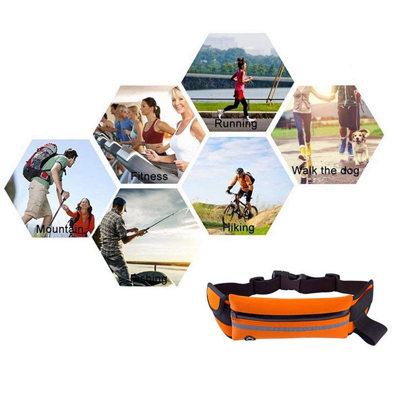 idrop Unisex Fitness Fanny Packs Phone Pouch Bag Runner Workout Belt Waterproof