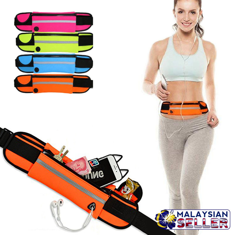 idrop Unisex Fitness Fanny Packs Phone Pouch Bag Runner Workout Belt Waterproof