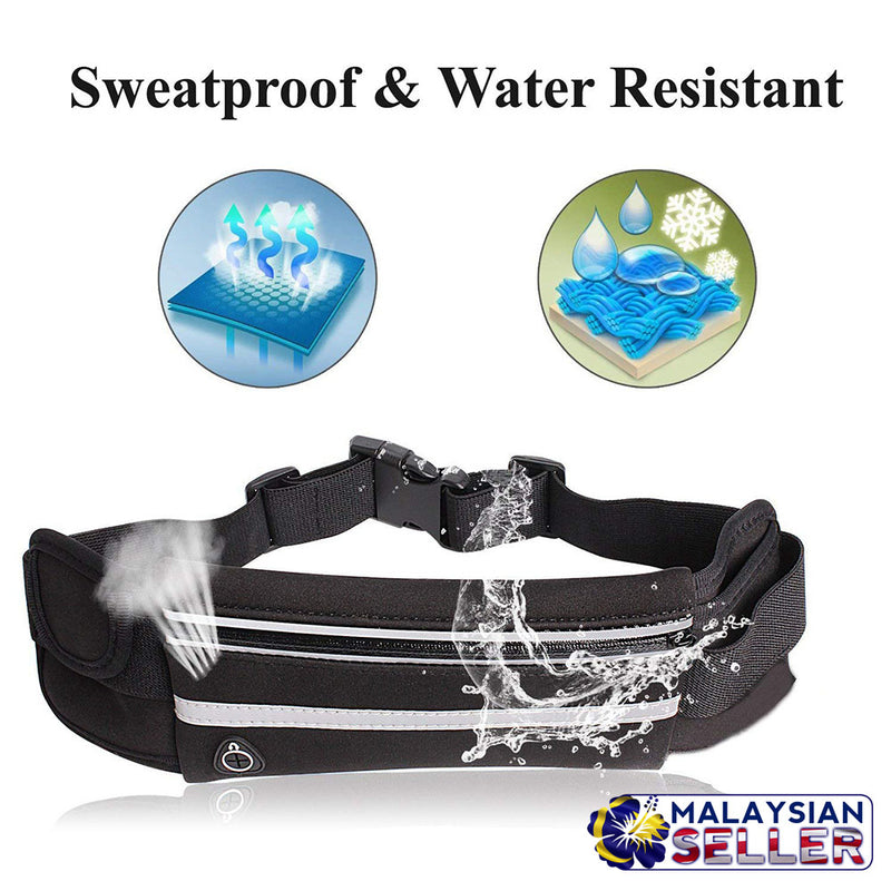 idrop Unisex Fitness Fanny Packs Phone Pouch Bag Runner Workout Belt Waterproof