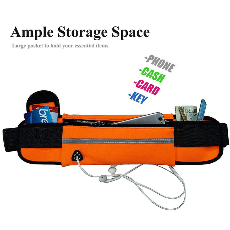 idrop Unisex Fitness Fanny Packs Phone Pouch Bag Runner Workout Belt Waterproof