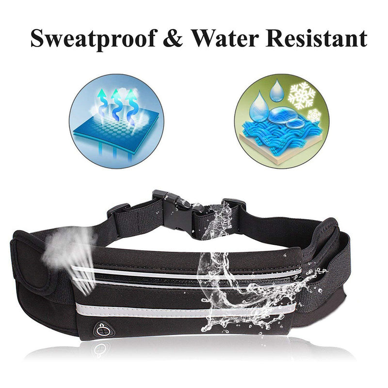 idrop Unisex Fitness Fanny Packs Phone Pouch Bag Runner Workout Belt Waterproof