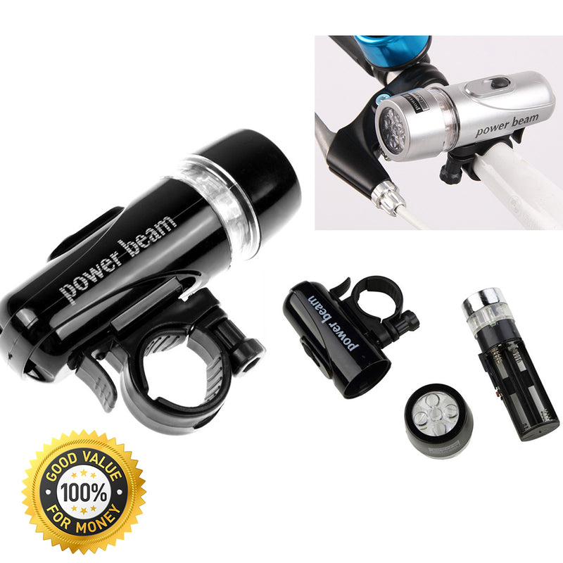 idrop Bicycle Accessories Set For Bicycle Phone Holder + Adjustable Bike Bottle Cage + LED Power Beam Light