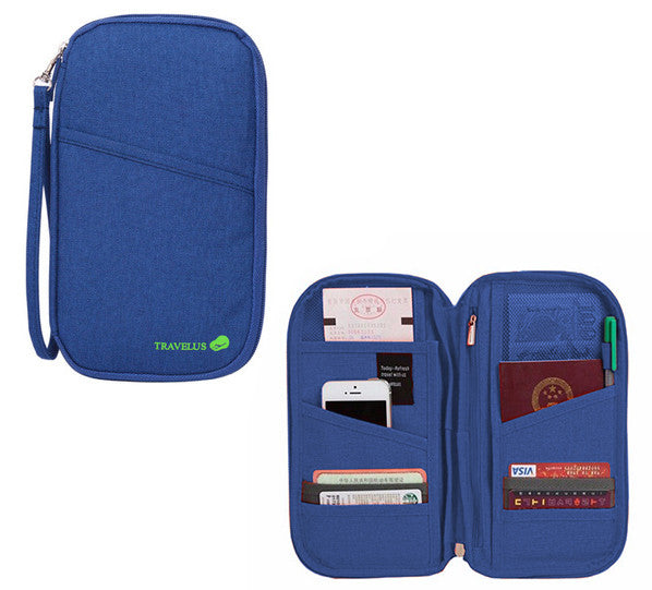 Korean Travelus Multipurpose Passport Holder/Card Case/Pouch/Organizer