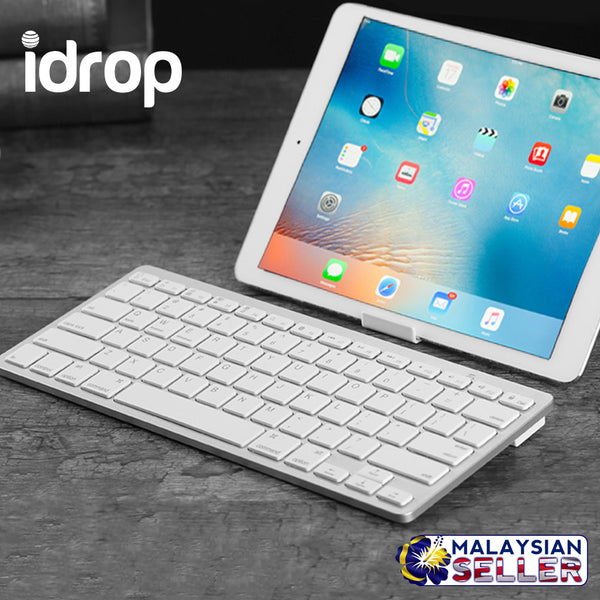 idrop BK3001 Portable Ultra-Thin Wireless Bluetooth keyboard for Android iOS Windows