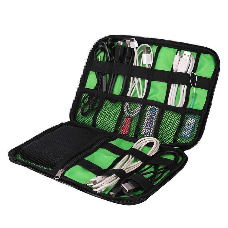 Travel Bags Data Cable Practical Earphone Wire Storage Bag Power Line Organizer electric bag Flash Disk Case Digital