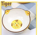 idrop [ 15CM / 1 PC ] Children Ceramic Food Bowl Tableware Set / Set Mangkuk Makan Seramik Kanak-Kanak / 陶瓷碗 6^陶瓷碗浮雕手绘-