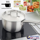 idrop 2 Layer Cooking & Steamer Pot With Handle [ 16cm / 1.6L ]