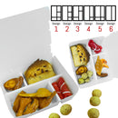 idrop Disposable Takeaway Paper Cardboard Food / Lunch Box Wholesale [ 1 / 10 / 40 / 100 pcs ]