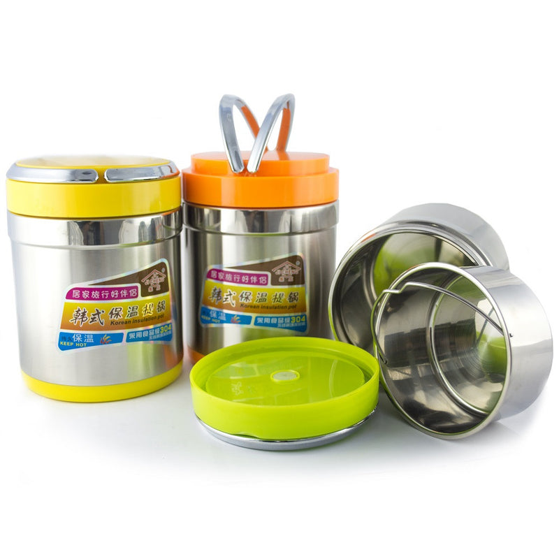 Ji Cheng Korean Style Stainless Steel Heat Preservation Pot