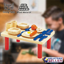 idrop Creative Kids Children Wood Dining Table & Dining Set  [BR-36011]