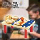 idrop Creative Kids Children Wood Dining Table & Dining Set  [BR-36011]