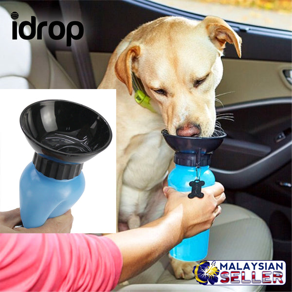 idrop Portable Pet Aqua Dog Drinking Bottle