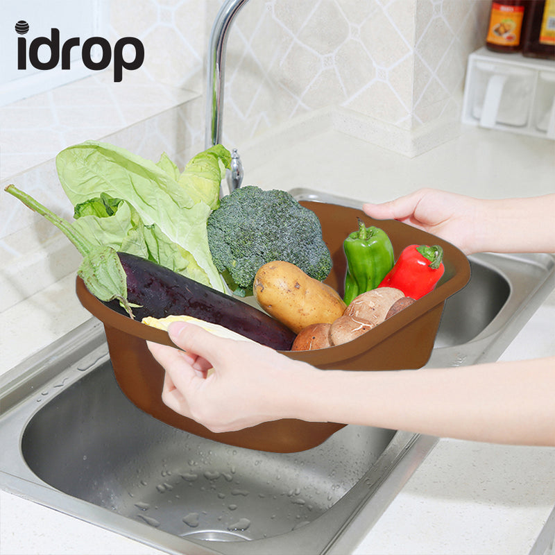 idrop Set of 2 Drain Basin Kitchen Accessories Gadgets 28cm and 30cm