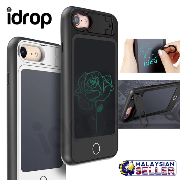 idrop Creative Apple Phone Case with Wordpad for iPhone 6/6s/7/8 & iPhone 6Plus/7Plus/8Plus