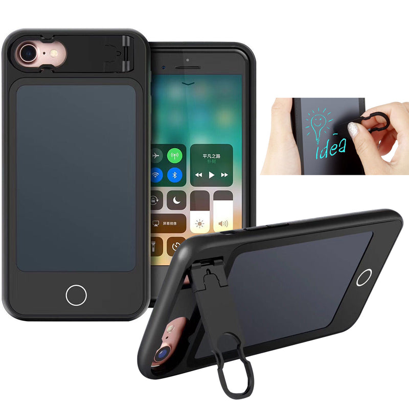 idrop Creative Apple Phone Case with Wordpad for iPhone 6/6s/7/8 & iPhone 6Plus/7Plus/8Plus