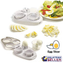 idrop Easy 3 in 1 Compact Egg Slicer Dice Wedge for Kitchen Tool