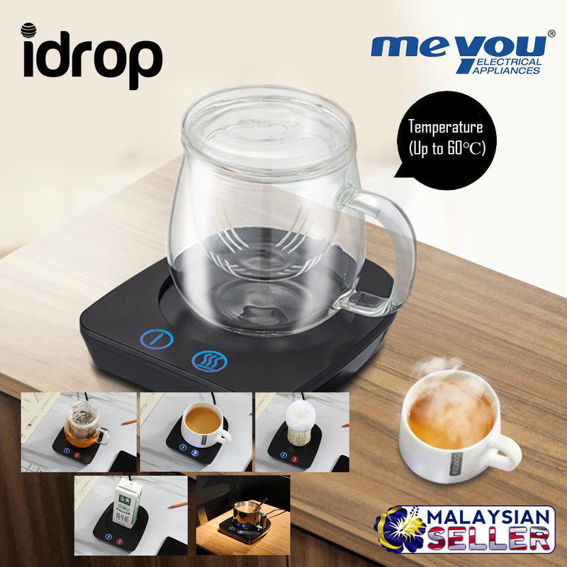 idrop Meyou Electric Beverage Warmer Plate with Adjustable Temperature (Up to 60℃)