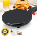 idrop Non-stick 22cm Electric Crepe Maker Pan for kitchen cooking tools