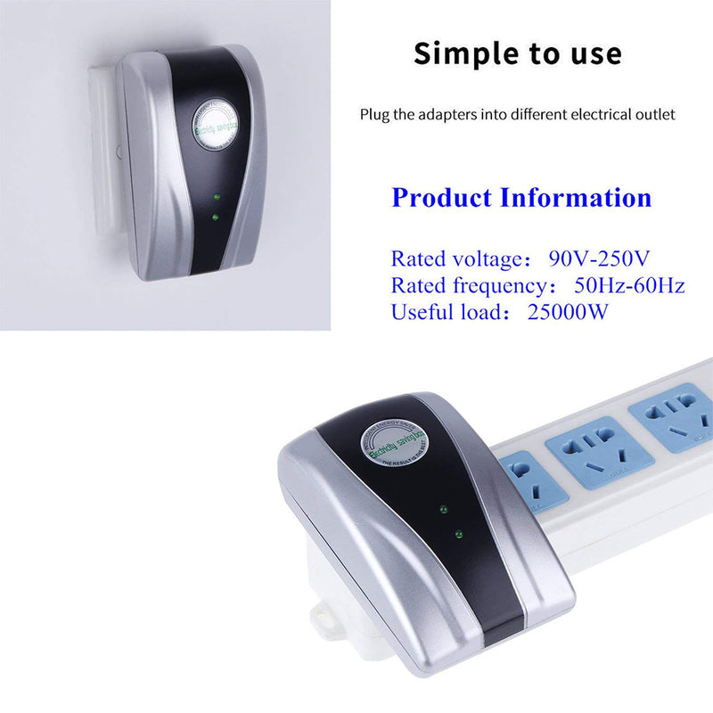 idrop [Malaysia Plug] Electricity Saving Box for Household Office Shop Saver Appliance
