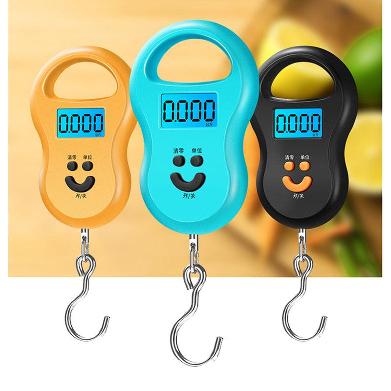 idrop Digital LCD Mini Hanging Electronic Scale Weight for Fishing Luggage 10g~40kg