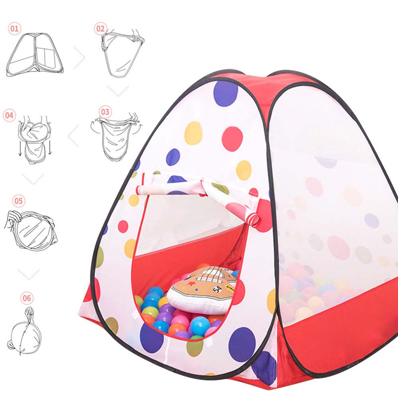 idrop Kiddey Ball Pit Play Tent with Convenient Carry Bag for Easy Travel and Storage
