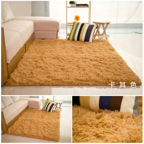 idrop Fluffy Rugs Anti-Skid Shaggy Japanese Tatami Mat