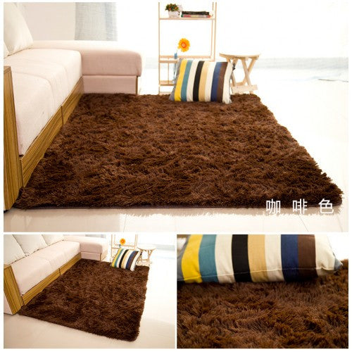 idrop Fluffy Rugs Anti-Skid Shaggy Japanese Tatami Mat