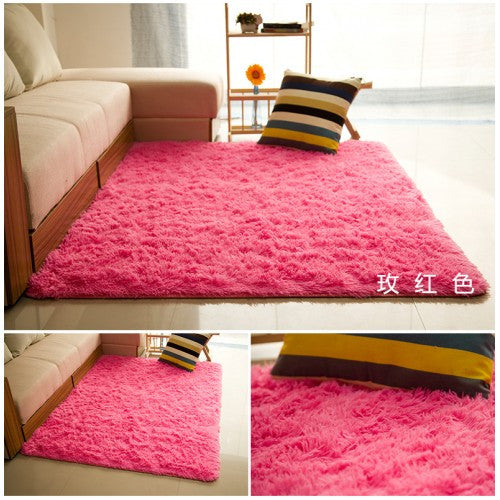 idrop Fluffy Rugs Anti-Skid Shaggy Japanese Tatami Mat