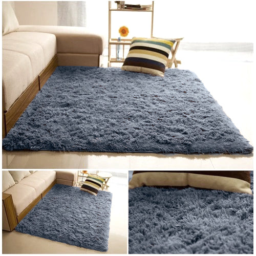 idrop Fluffy Rugs Anti-Skid Shaggy Japanese Tatami Mat