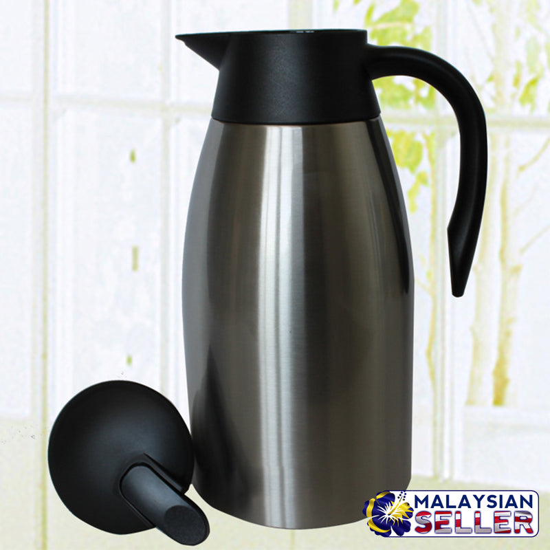 idrop 2L Stainless Steel Vacuum Insulated Thermos Flask