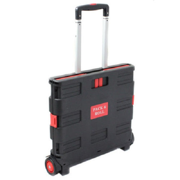 PACK AND ROLL 38*33*86CM MEDIUM SIZE THREE SECTION SHOPPING CART - Folding Shopping Cart