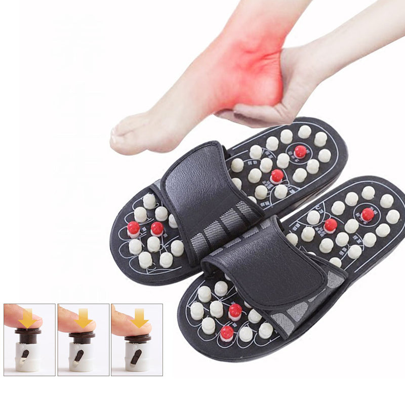 idrop Shoe Sandal Reflex Massage Slippers Acupuncture Foot Healthy Massager Shoes