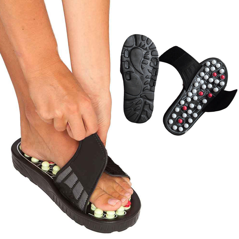 idrop Shoe Sandal Reflex Massage Slippers Acupuncture Foot Healthy Massager Shoes