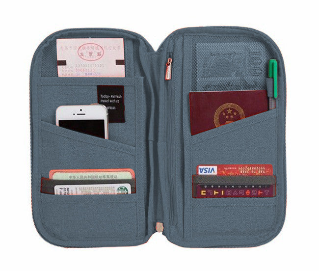 Korean Travelus Multipurpose Passport Holder/Card Case/Pouch/Organizer