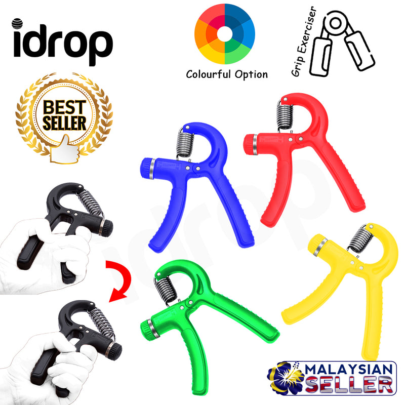 idrop Adjustable Fitness Exerciser Grip Hand for Wrist Strength Training 10~40kg