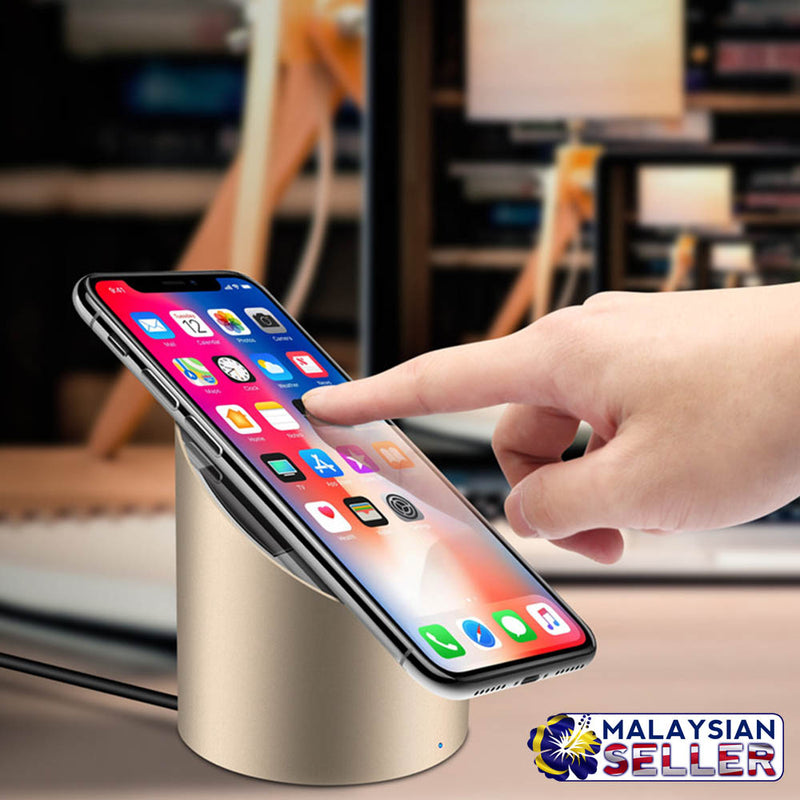 idrop HR-Q9 Qi Wireless Fast Charger Charging Dock Pad