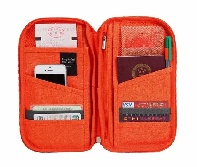Korean Travelus Multipurpose Passport Holder/Card Case/Pouch/Organizer