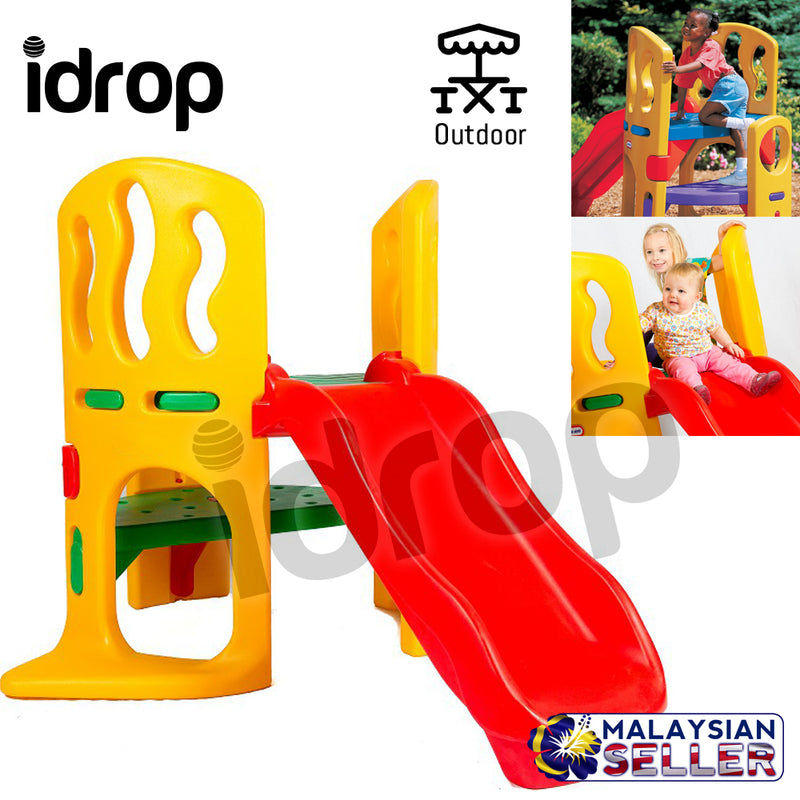 idrop Portable Classic Kid Children Hide & Slide Climber Set [ 880-01- 4837 ]