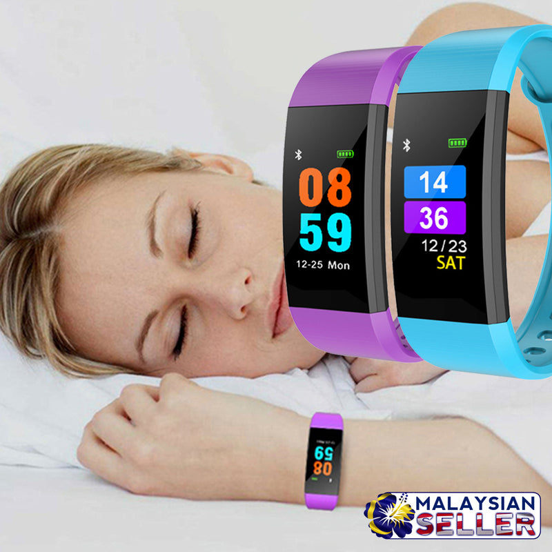 idrop I9 IP68 Waterproof Heart Rate Monitor Fitness Smart Watch Bracelet