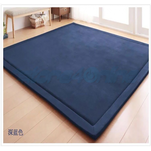 Japanese Rectangular Tatami Mat - Dark Blue