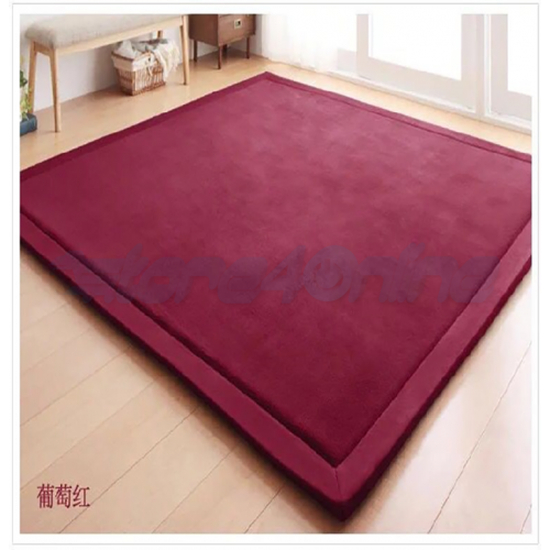 Japanese Square Tatami Mat -Red