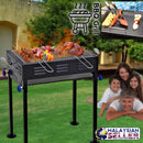 idrop Portable BBQ Steel Oven Grilling Mesh Barbecue & Board [ JY-2025 ]