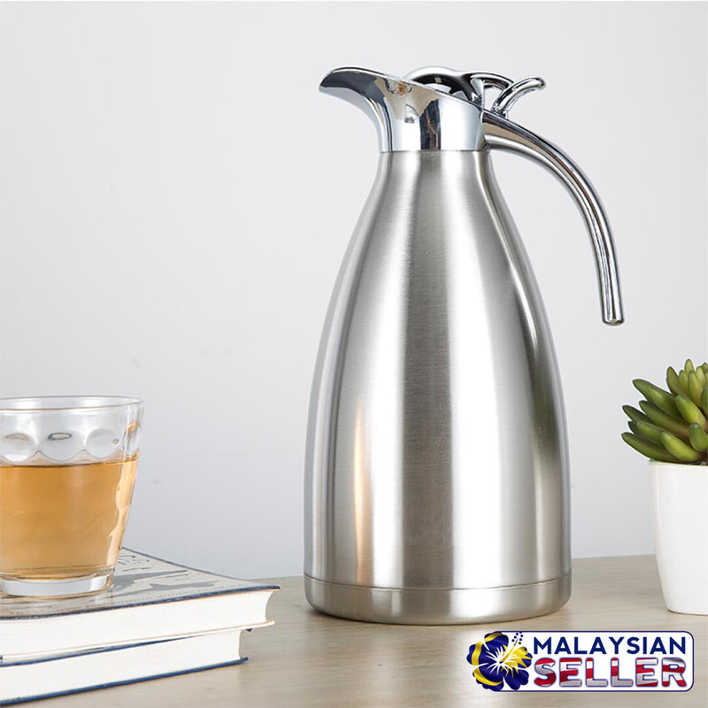 idrop Stainless Steel Insulation Household Vacuum Jug 2L